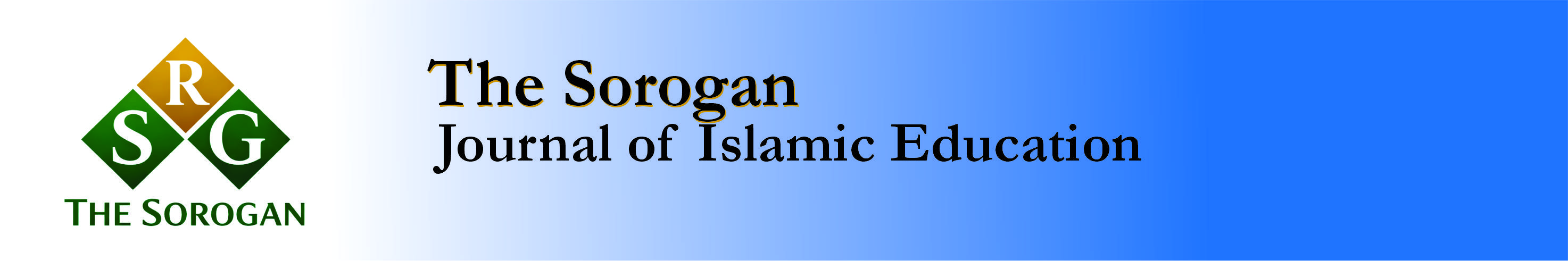 The Sorogan: Journal of Islamic Education published by the Islamic Education Department, UIN Raden Mas Said Surakarta